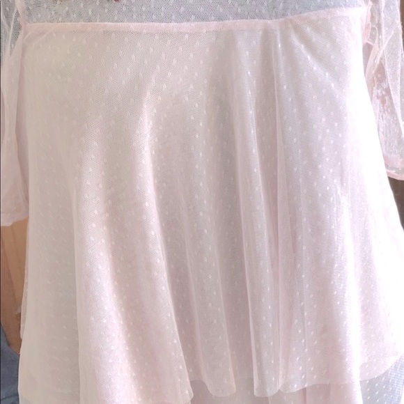 NWOT EMBROIDERED BOUTIQUE PRETTY IN PINK”  TOP - Picture 13 of 14